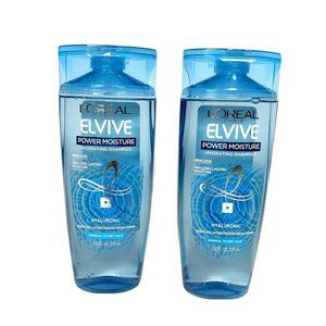 (2 Pack) L'Oreal Elvive Power Moisture Shampoos